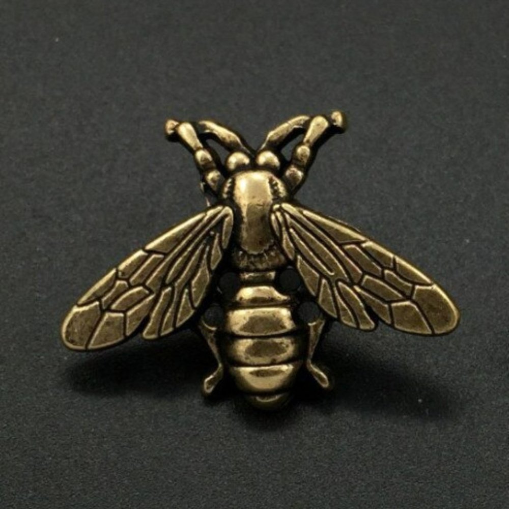 Brooch Cute Little bee Animal Rhinestone Sparkle Gemstone Crystal Pins